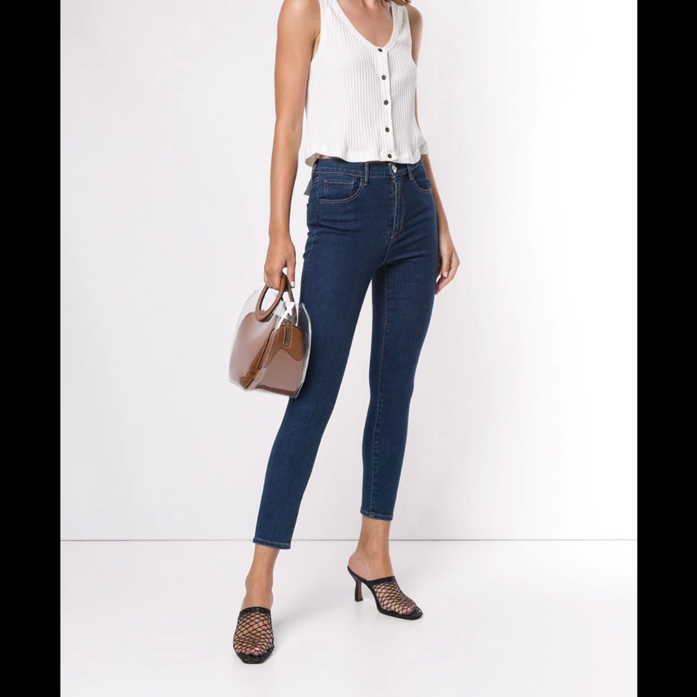 3x1 Clio High Rise Skinny Crop Jeans